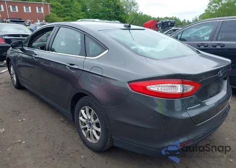 2015 Ford Fusion S из США, поврежденный, VIN 3FA6P0G7XFR273258